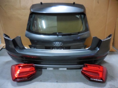 Audi q2 81a s-line kompletny задня кришка багажника бампер lz7s фото №1