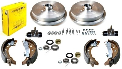 BEBNY BRAKE SHOES BEARING VW GOLF I II JETTA POLO I II 6N -1999 FROM HUB 180MM - milautoparts-fr.ukrlive.com