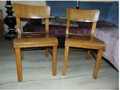 Krzesło,krzesła lata 50 Cassala Carl Sasse DRP