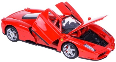 FERRARI ENZO MODEL METALOWY BBURAGO 1:24 CZERWONY
