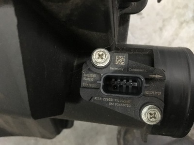 Расходомер 5wk98504 master kadjar megane фото №1