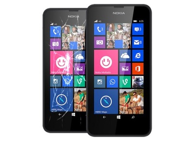 WYŚWIETLACZ EKRAN + WYMIANA Nokia Lumia 630 ; 635