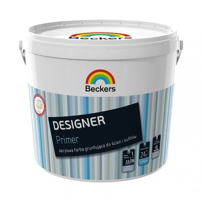 FARBA BIAŁA PODKŁADOWA BECKERS DESIGNER 10L