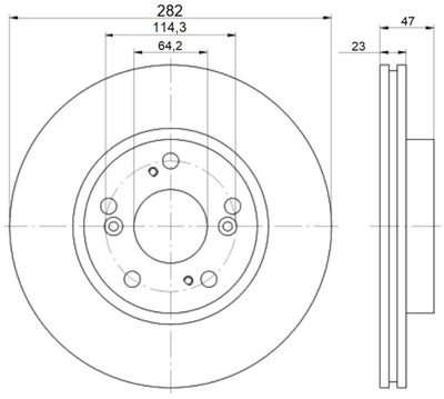 DISQUES MIKODA 0827 HONDA STREAM 05R- FR-V AVANT - milautoparts-fr.ukrlive.com