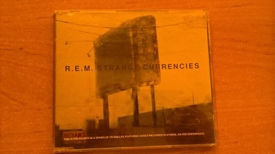 R.E.M. - STRANGE CURRENCIES (1995) CD SINGLE