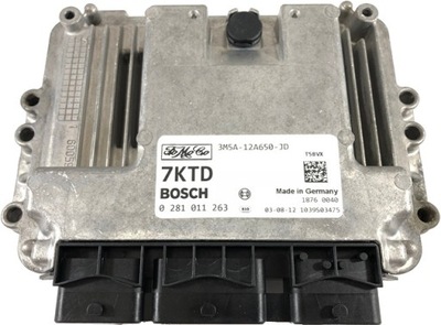 Ecu Bosch 3M5A-12A650-JD 0281011263 - milautoparts-fr.ukrlive.com