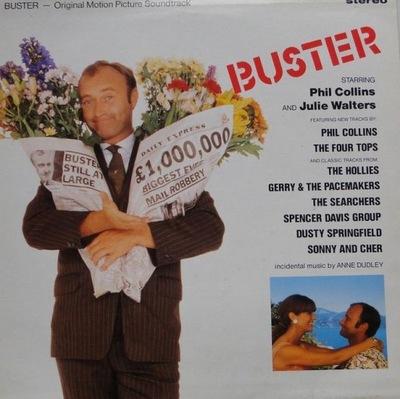 Buster Soundtrack Phil Collins Cher LP UK 1988 EX