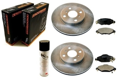 DISCS PADS TOYOTA YARIS I , VERSO FRONT EUROPE - milautoparts-fr.ukrlive.com