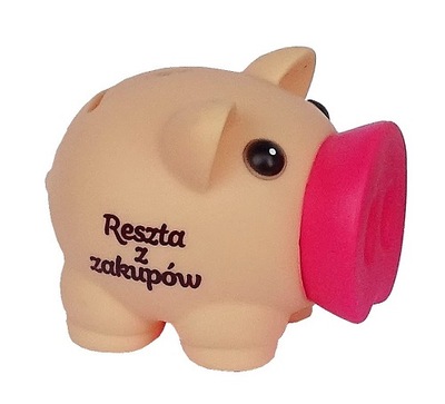 Skarbonka świnka PIGGY - zabawne napisy - Gdańsk