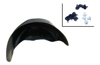 FOCUS MK1 1998-2005 - PARE-BOUE ARRIÈRE GAUCHE + BOUTONS - milautoparts.fr