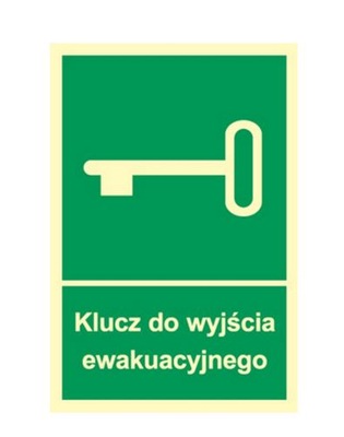 ZNAK KEYS FOR WYJSCIA EWAKUACYJNEGO AC029 15X22,2 - milautoparts-fr.ukrlive.com