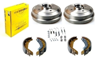 BEBNY BRAKE SHOES SET PEUGEOT 306 CITROEN XSARA ZX 180MM SYSTEM LUCAS / TRW - milautoparts-fr.ukrlive.com