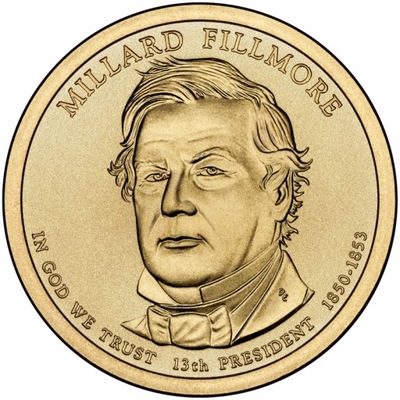 USA 1 $ Millard Fillmore 2010 nr 13