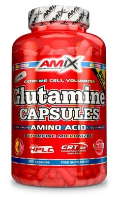 AMIX L-Glutamine 120caps czysta glutamina