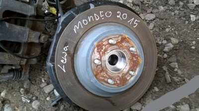 Ford mondeo mk 5 fusion 2015 r ступиця лівий задня фото №1
