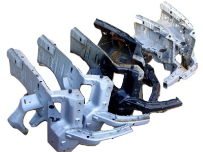 Ssangyong rexton i ii 02-12r лонжерон четверть правая перед фото №1