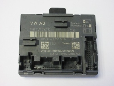 AUDI A8 D4 MODULE DOOR CONTROL UNIT NEW CONDITION 4H0959793R - milautoparts-fr.ukrlive.com