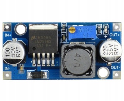 Zasilacz przetwornica DC LM2596 1.5-35V 3A ARDUINO