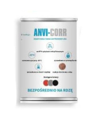 ANVI-CORR ANTIKORÓZNA FARBA ČERVENÁ 1liter