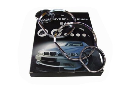 CHROME FRAMES ON DASH DASHBOARD FOR BMW E46 - milautoparts-fr.ukrlive.com