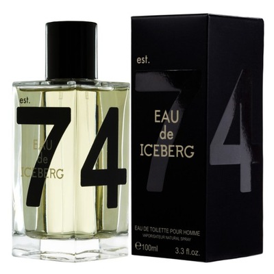 ICEBERG Eau de Iceberg Pour Homme est.74 EDT 100ml