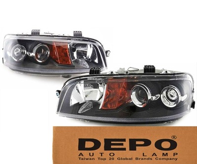 DEPO GRILLES LAMPS FIAT PUNTO II H7/H7 SET LEFT+RIGHT - milautoparts-fr.ukrlive.com