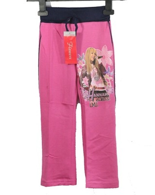 Spodnie dziewczęce dresowe mix Hannah Montana 98