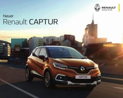 Renault Captur prospekt 06 / 2017 
