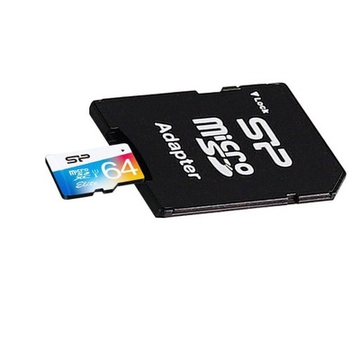 Karta SD SILICON POWER Elite 64GB SDXC cl10 U1
