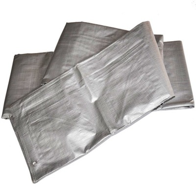 PLANDEKA 8 x 10 SREBRNA 120g/m2 SUPER GRUBA