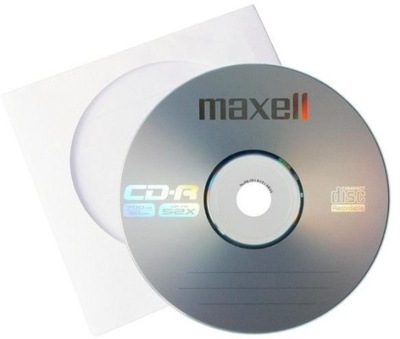 Płyta CD-R 700MB 80 MIN MAXELL 1 sztuka w kopercie