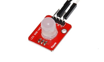 Moduł z diodą RGB LED 10 mm do Arduino, nowy