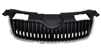 Решётка радиатора решётка радиатора решётка радиатора skoda fabia ii 07-09 фото №1