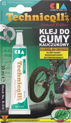 KLEJ DO GUMY DĘTEK WĘŻA OGRODOWEGO 20ml Technicqll