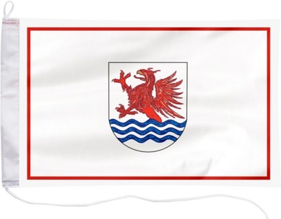 Flaga Słupska Słupsk bandera jachtowa 45x30cm