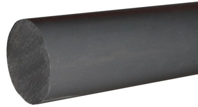 PRĘT PVC 12mm WAŁEK polichlorek winylu 12x1000mm