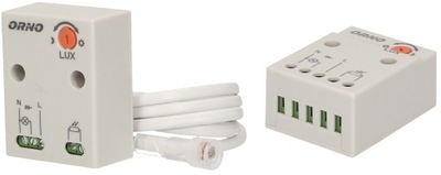 Czujnik zmierzchu zmierzchowy z zewnętrzną sondą IP65 2300W