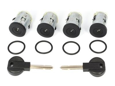 LOCKS INSERT ELEMENT LOCK 4 PC. SET SCUDO JUMPY EXPERT  