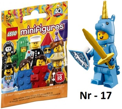 LEGO 71021 MINIFIGURES FACET JEDNOROŻEC NR 17