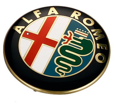 ALFA ROMEO 74MM LOGO EMBLEM SIGN 147 156 159 166 - milautoparts-fr.ukrlive.com