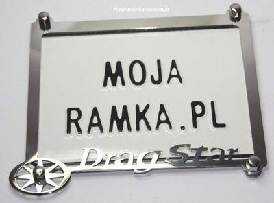 Ramka motocyklowa YAMAHA DRAGSTAR XVS Inox CHOPPER