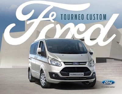 Ford Tourneo Custom prospekt 09 / 2016 Austria - milautoparts-fr.ukrlive.com