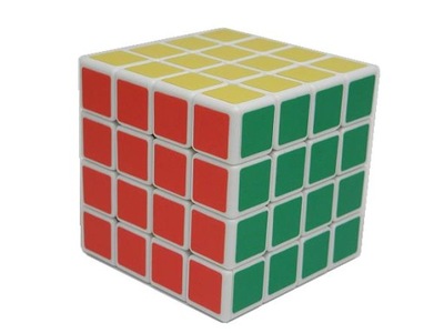 Kostka logiczna 4x4x4 - ShengShou - V5 - Biała
