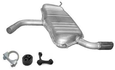 VW GOLF V PLUS 1.2 TSI 77KW (OD 2009R.) SILENCER END - milautoparts-fr.ukrlive.com