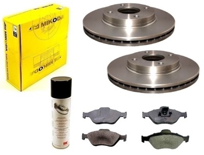 DISQUES SABOTS DE FREIN FORD FIESTA V 2002-2008 FUSION MAZDA 2 DY AVANT KIT - milautoparts-fr.ukrlive.com