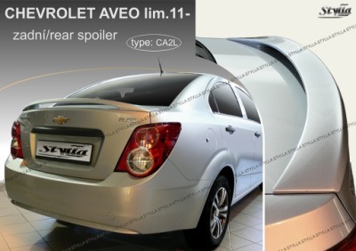 Спойлер спойлер do chevrolet aveo sedan mk2 2011-- фото №1