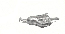 POT D'ÉCHAPEMENT FINAL OPEL ZAFIRA A POJ.2,0 DIESEL 99-05R. - milautoparts-fr.ukrlive.com