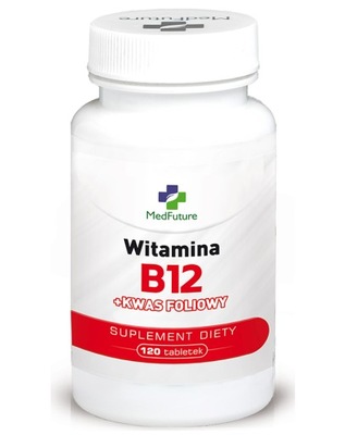 MedFuture witamina B12 + kwas foliowy 120 tabletek