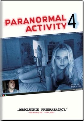 PARANORMAL ACTIVITY 4 DVD Folia