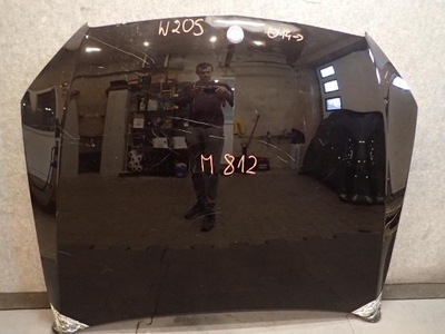 Капот mercedes c-klasa w205 14- фото №1